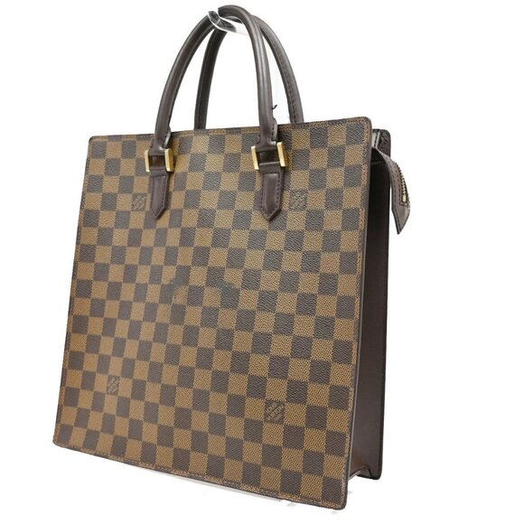 LOUIS VUITTON Venice PM Hand Tote Bag Damier Ebene Leather Brown N51145 82KB523 - Picture 1 of 15